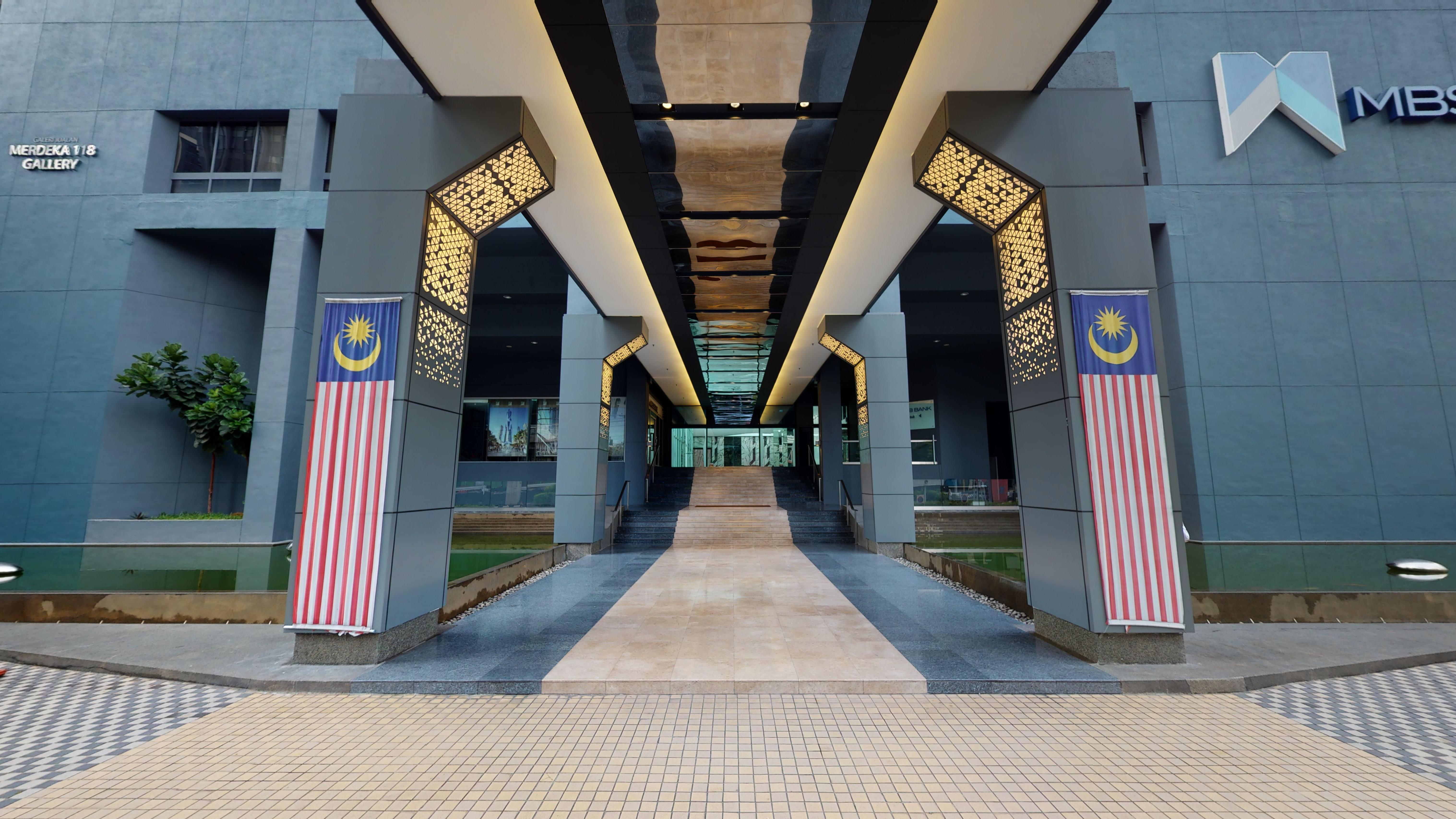 PNB CIMB Hub workspace visual used for corporate review